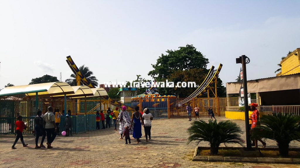 Apapa Amusement Park coaster rides 