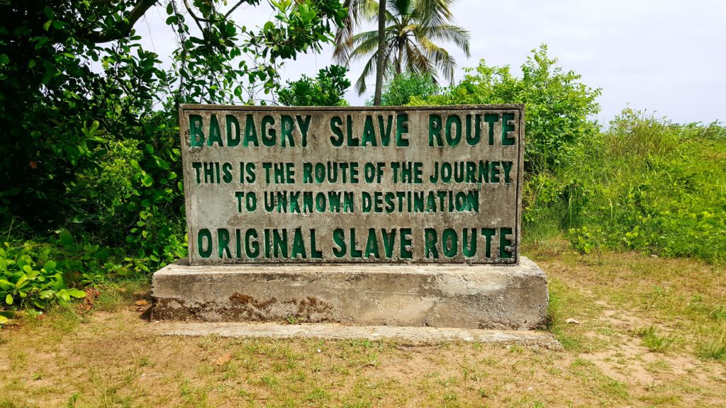 Badagry original slave route