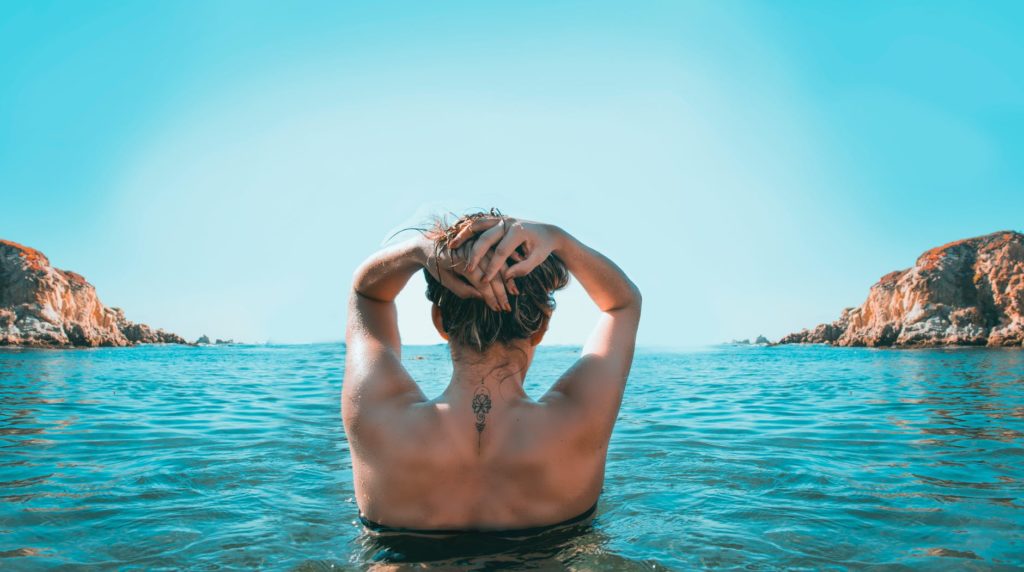swimming