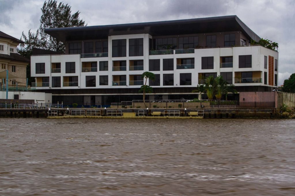 house on the lagoon