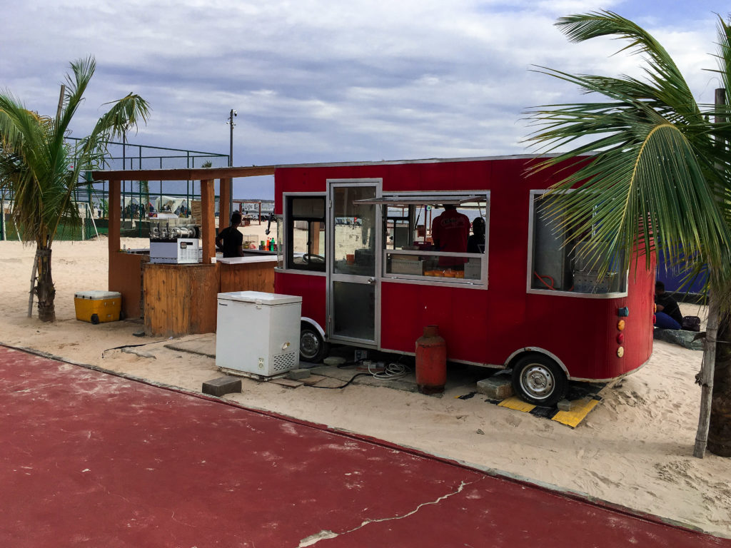 landmark beach food