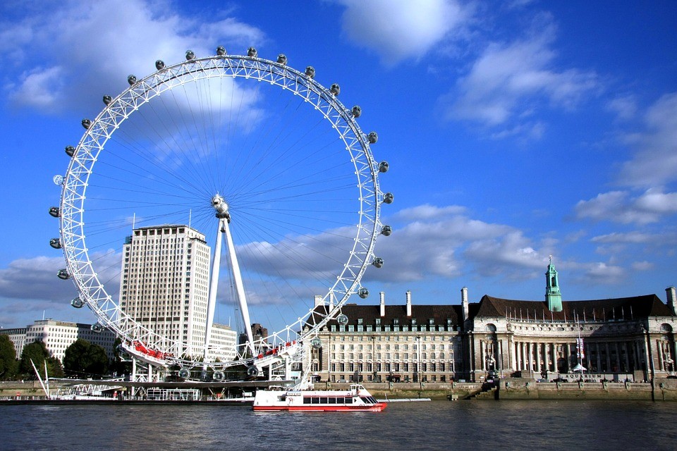 london eye - Best Tourist Attraction Sites in The United Kingdom