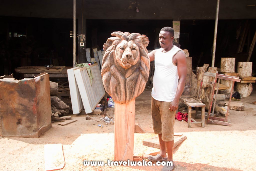 artist at national theatre iganmu