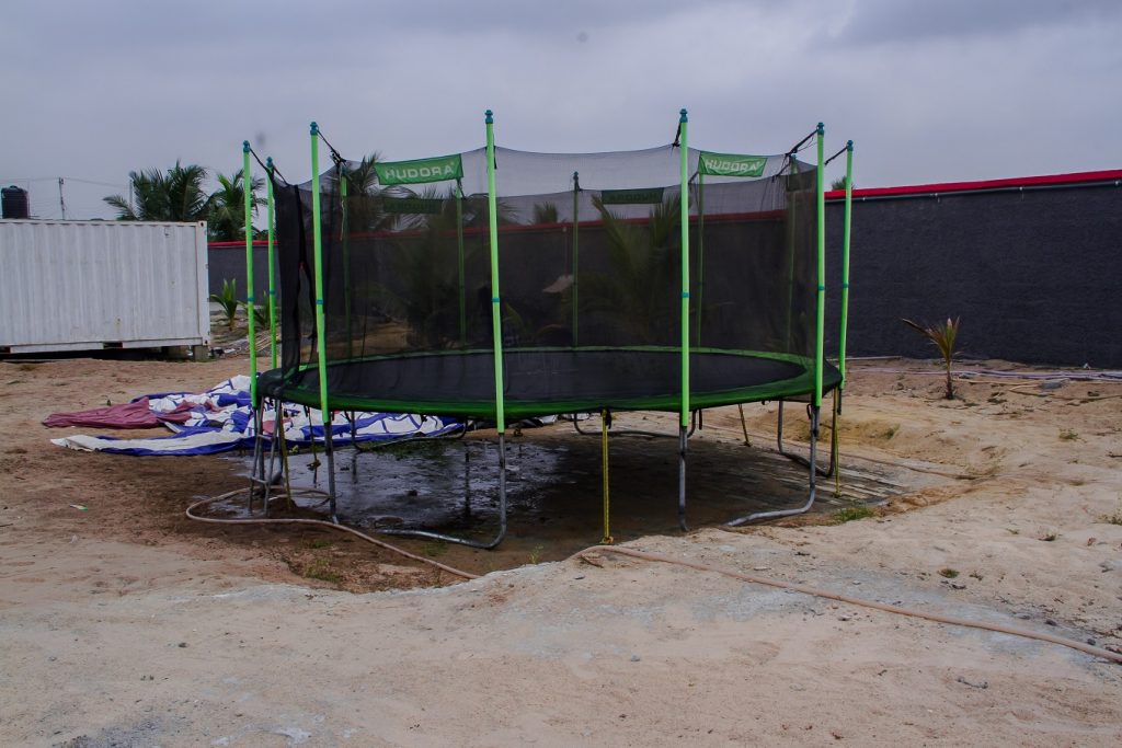 children play area
