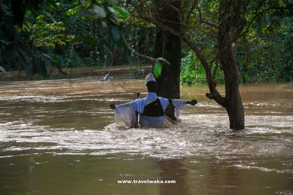 the shrine at osun osogbo river