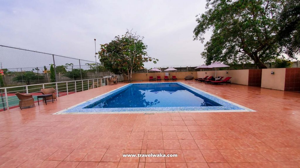 swimming pool at resort epe