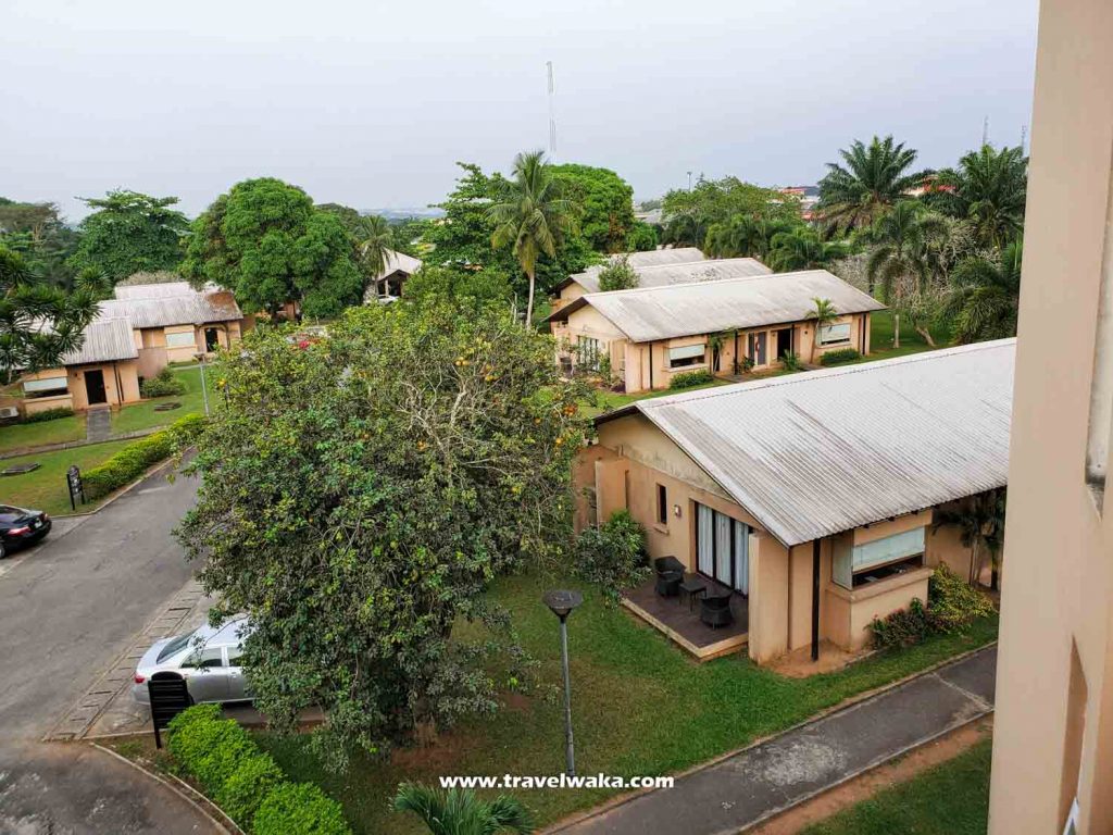 Aeriel view of Epe resort 