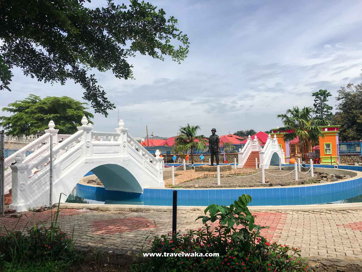 fountain at Fajuyi park