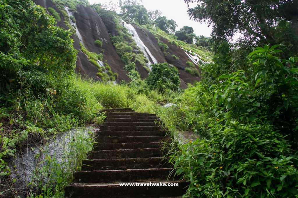 steps at Idamre hills