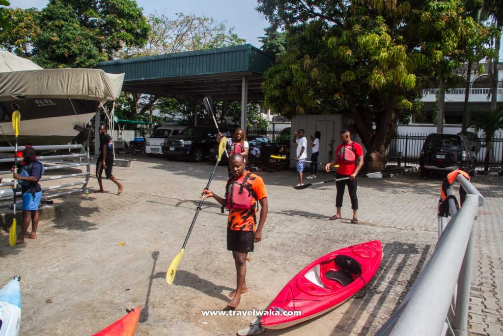 kayaking in lagos