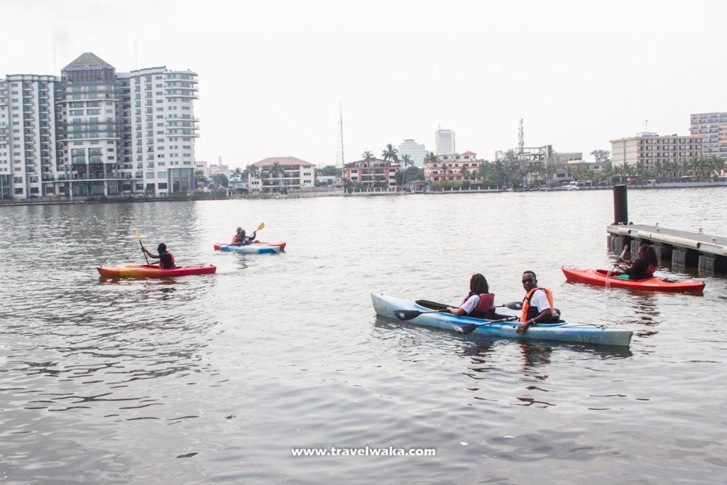 kayaking in lagos