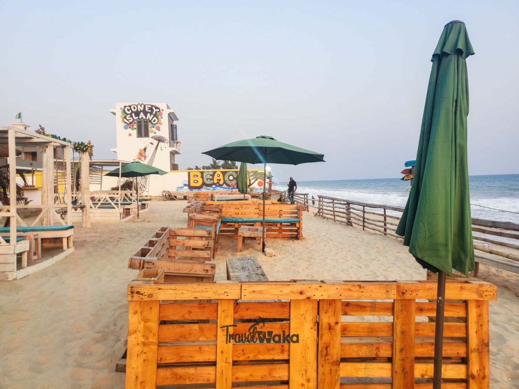 lovely beach in lagos