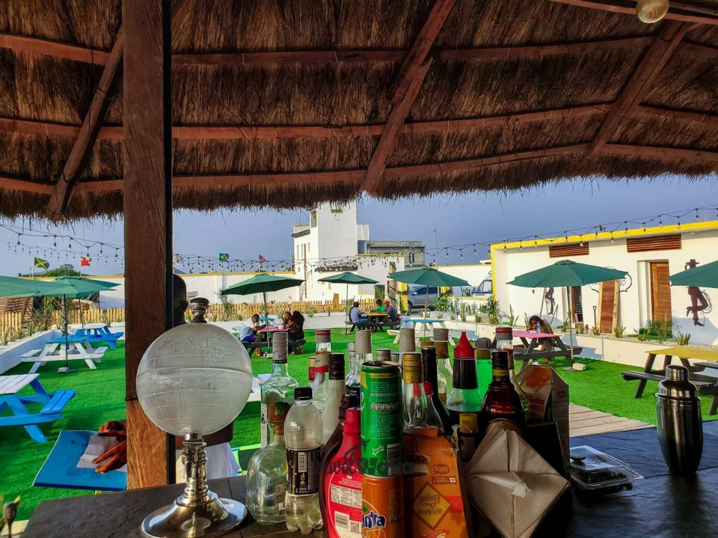 Beach restaurant in lagos