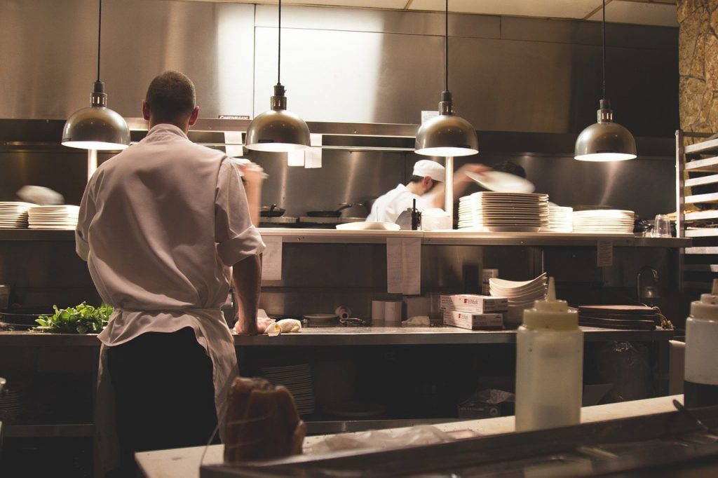 kitchen, chef, restaurant vocabulary