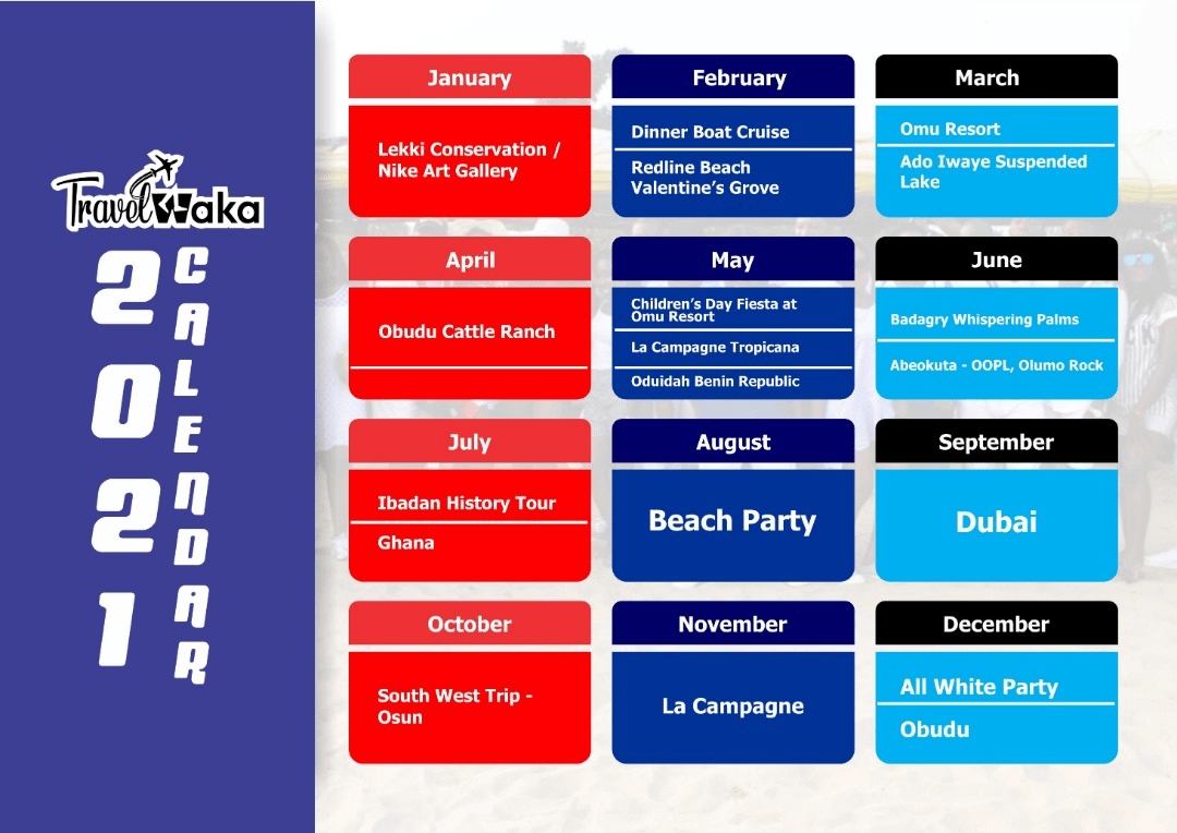 travelwaka calendar