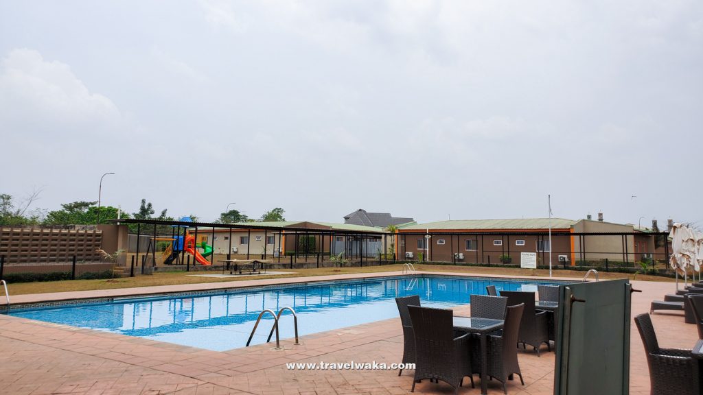 swimming pool at Ogere Resort