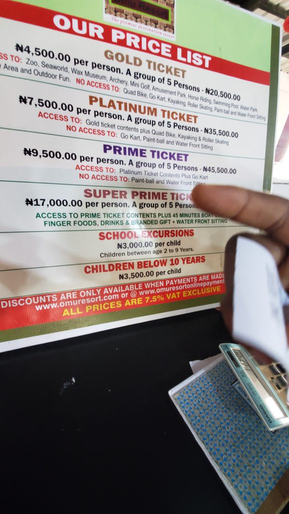 omu resort prices