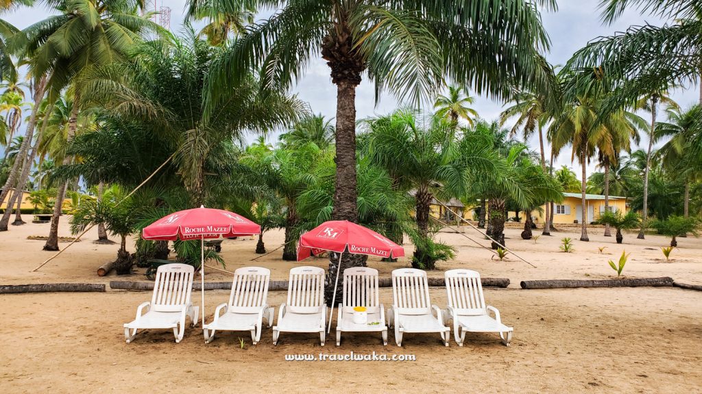 Lagoon view gazebos