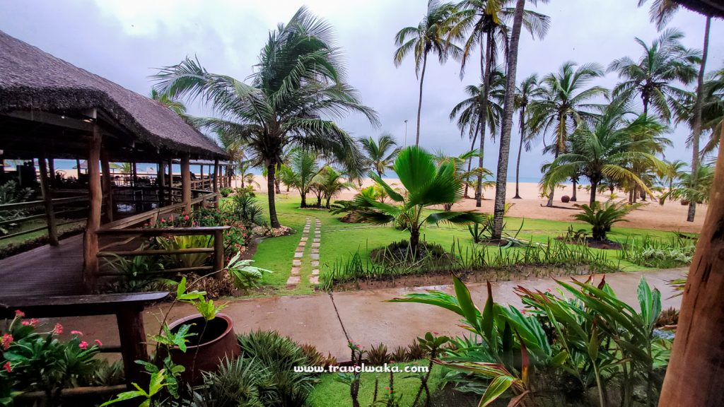 lovely beach view in benin