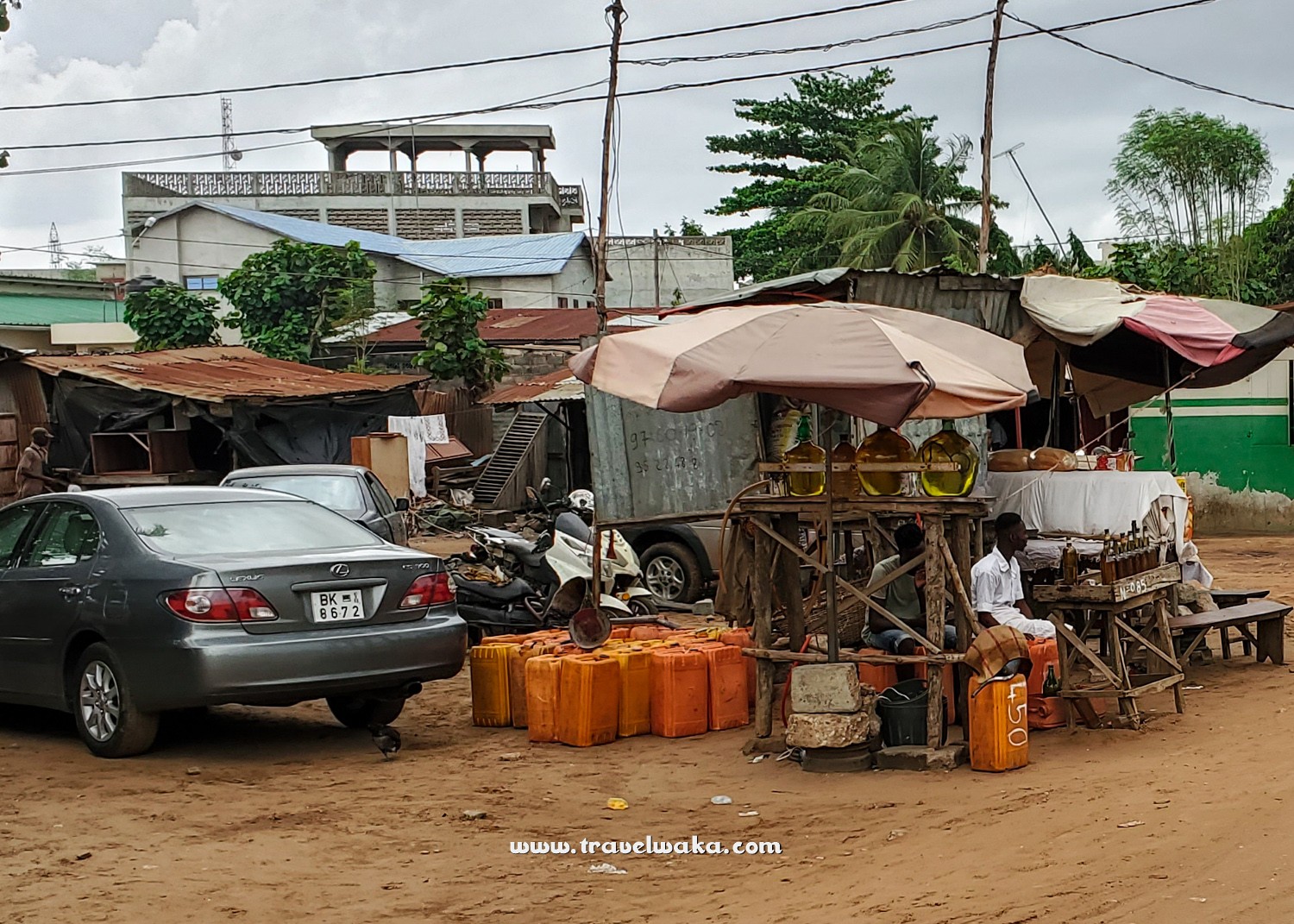 filling station in benin republic