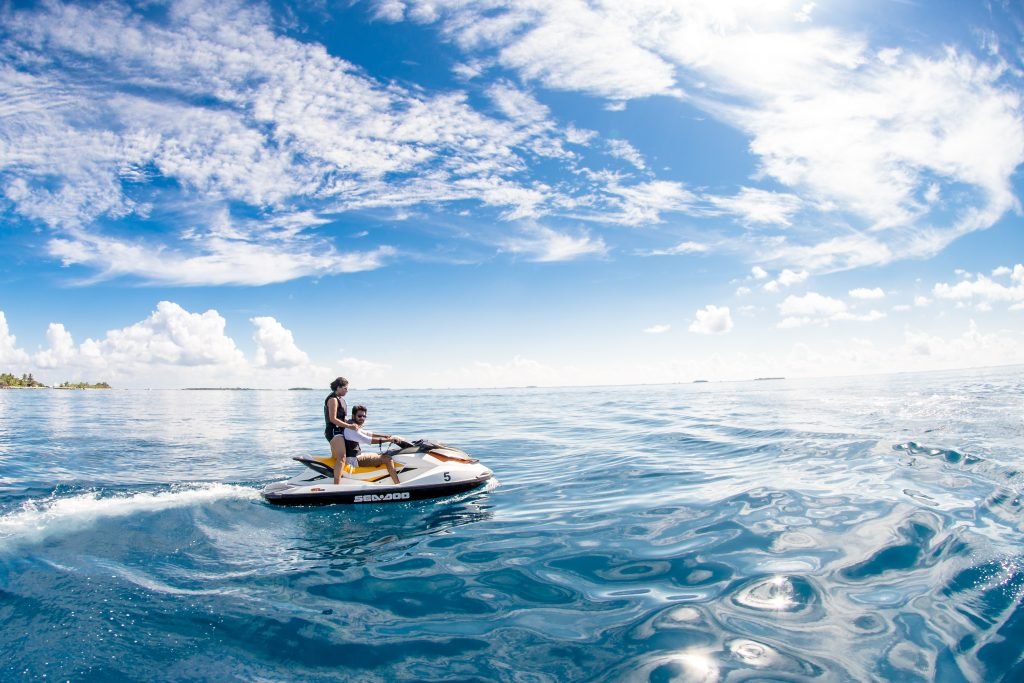 jetski in maldives